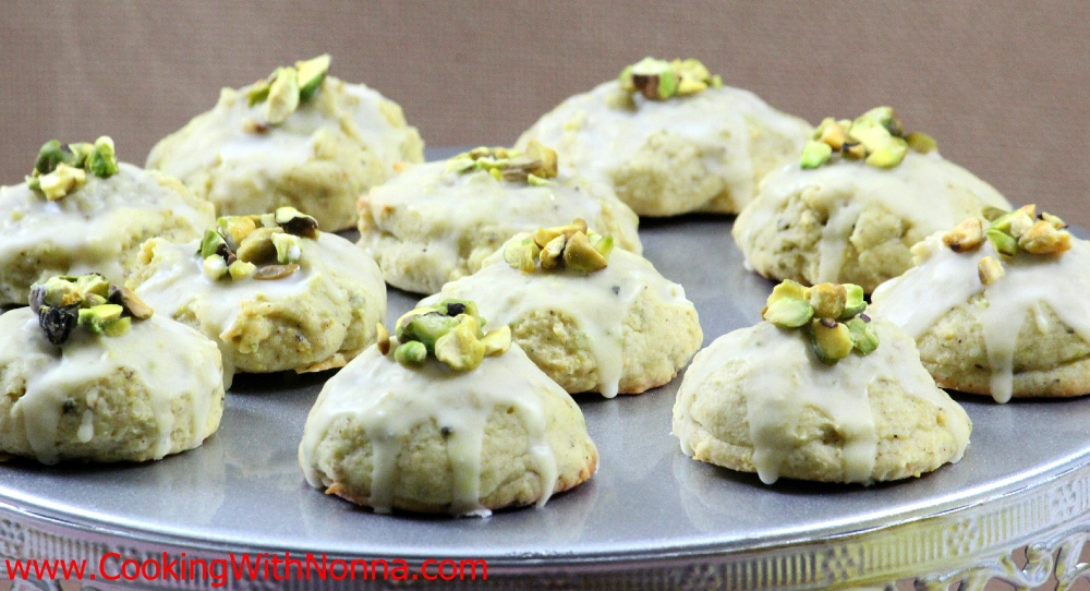 Pistachio Ricotta Cookies